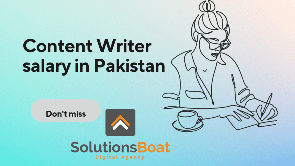 Content writer salary in Pakistan :